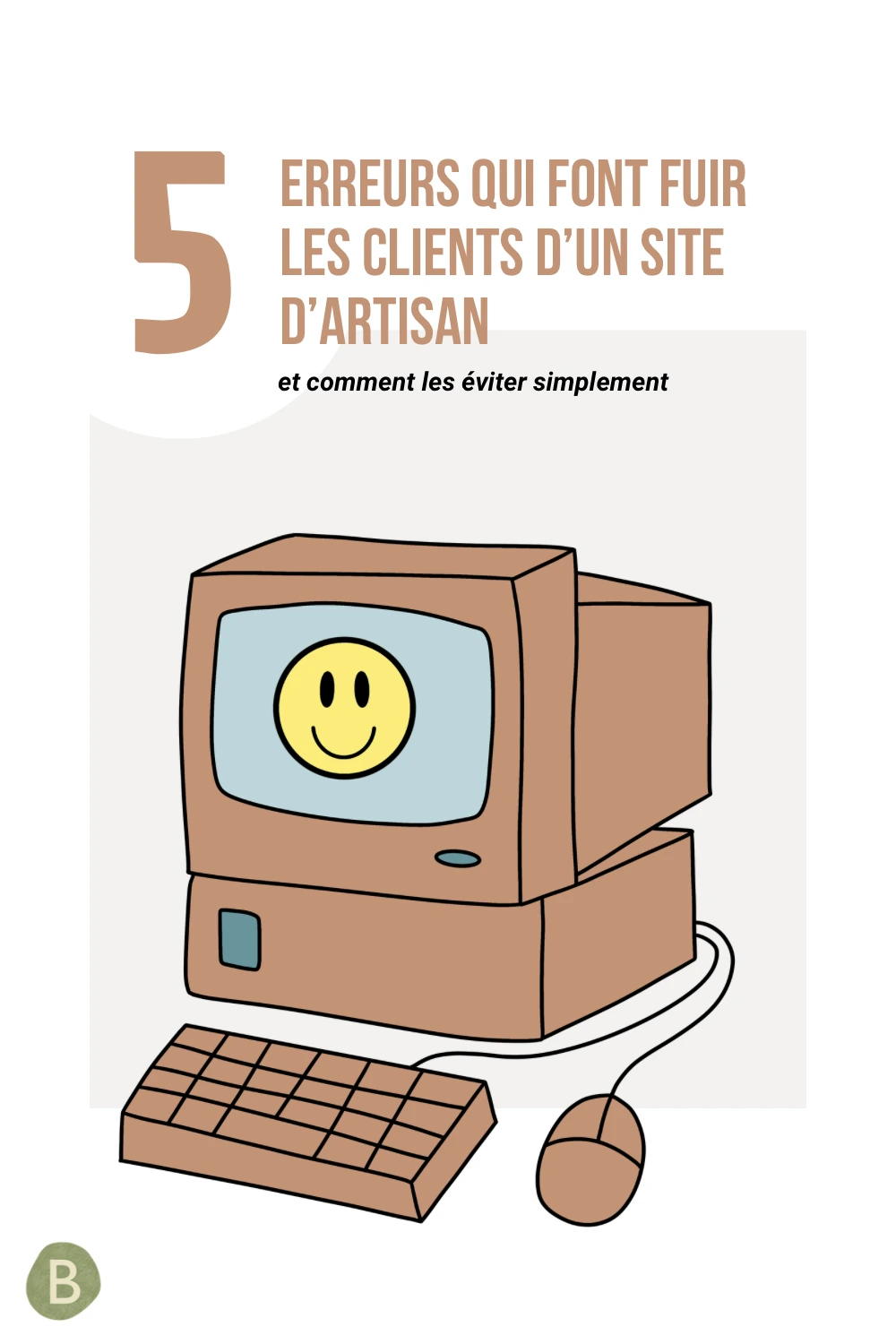 5 Erreurs qui font fuir les clients d’un site d’artisan