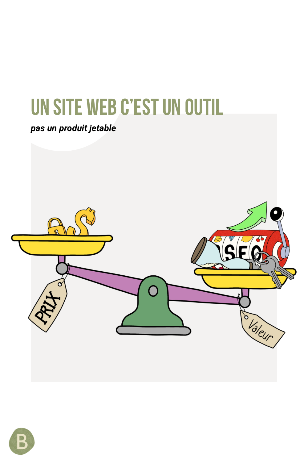 Prix ou valeur : pourquoi ton site web n’est pas une dépense